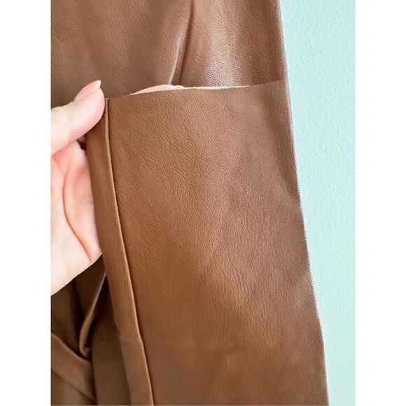 Commando NWT Faux Leather Leggings, Women’s M, Cocoa Brown - Picture 10 of 10